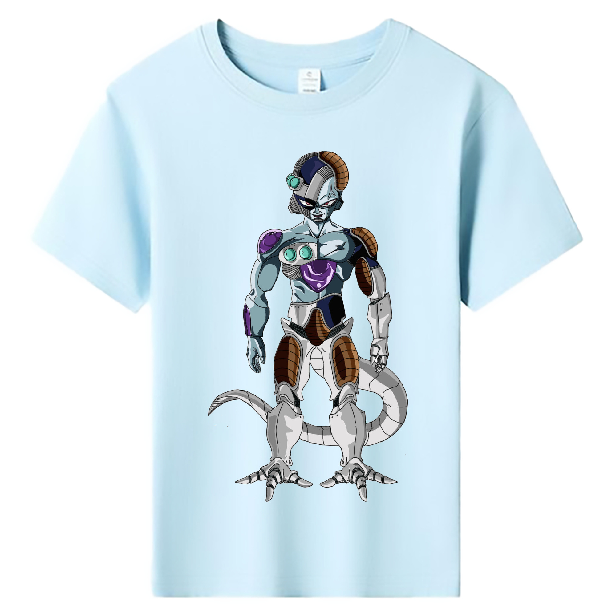 （画像用） ドラゴンボール クウラ DRAGON BALL Cooler Coora 綿100％キッズTシャツ（フロントプリント）